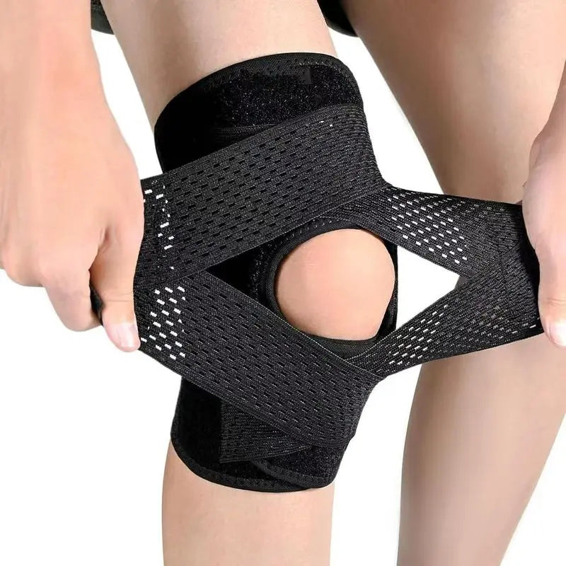 Knee Brace with Side Stabilizers for Meniscal Tear Knee Pain Arthritis Injuries Recovery, Breathable Adjustable Knee Support for Men and Women Visit the Galvaran Store